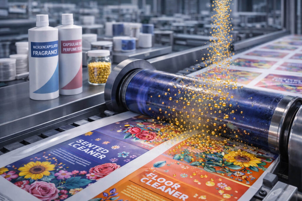 Microencapsulation for packaging